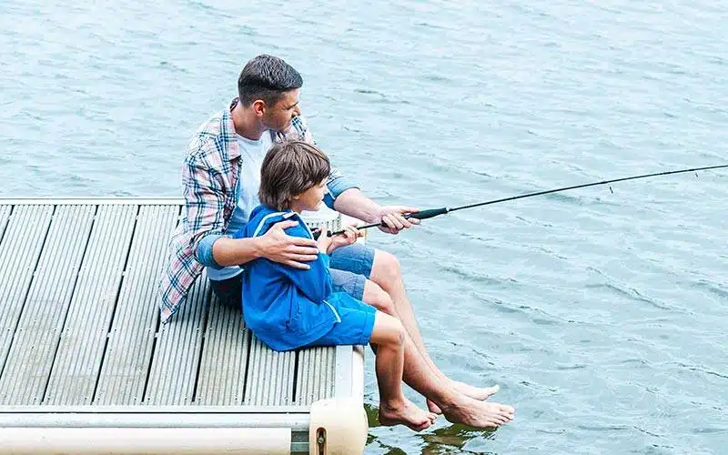 Father Son Fishing